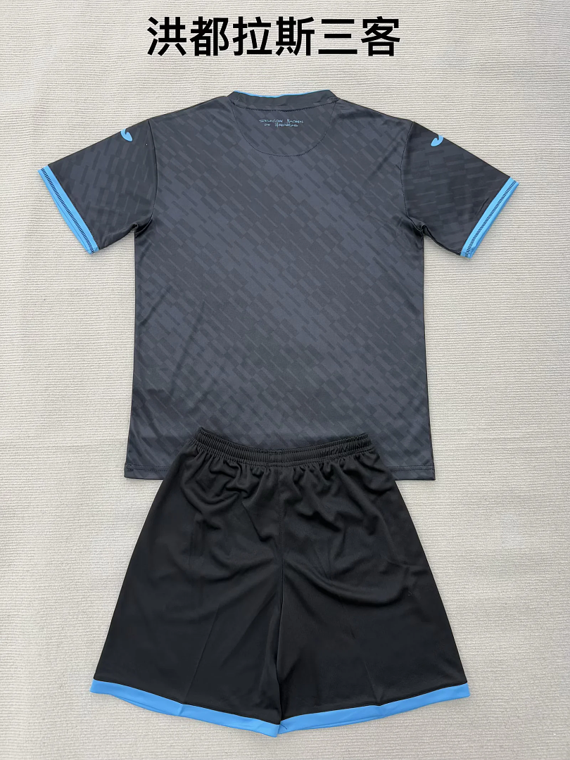 Kids Kit Honduras 2026 World Cup third soccer jersey size 16-28