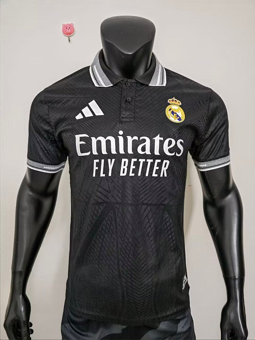 Real Madrid 2025/26 Black Special Player Edition Jersey
