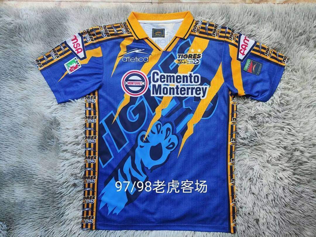 Retro Tigres de la UANL 1997/98 Away Jersey