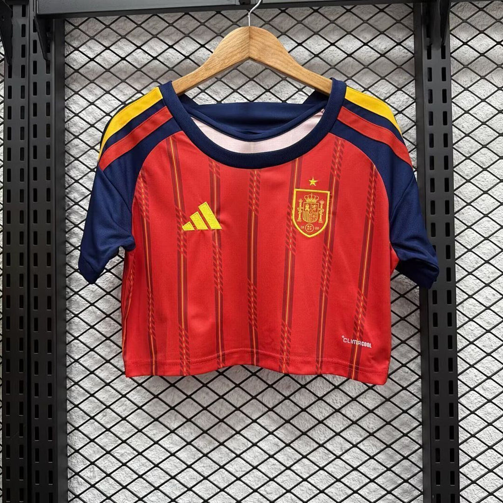 Spain 2026 World Cup Home Crop Top size S-XL