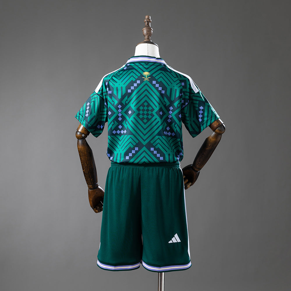 Saudi Arabia 2026 Home Kids Kit Jersey SIZE 16-28