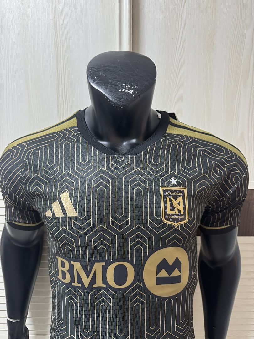 Los Angeles FC 2026/27 home Player Version soccer jersey size S-2XL With Star