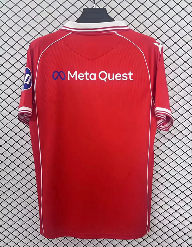 25-26 Wrexham home soccer jersey