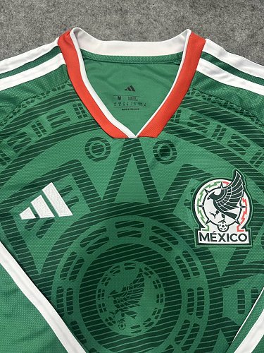 2026 Mexico Home Long Sleeve S-4XL — Jsonwang 26/27