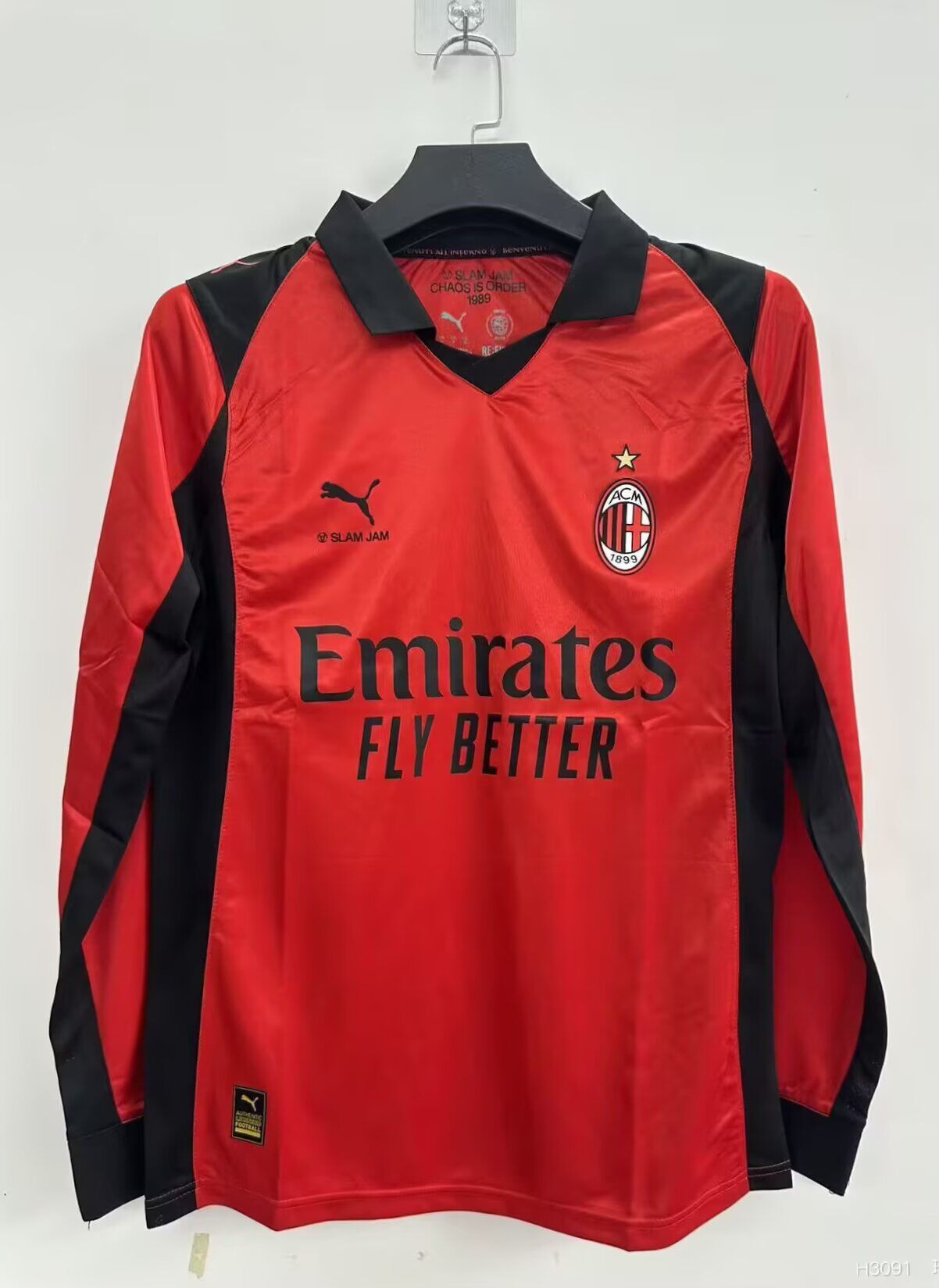 MILAN Manga larga — Serie A