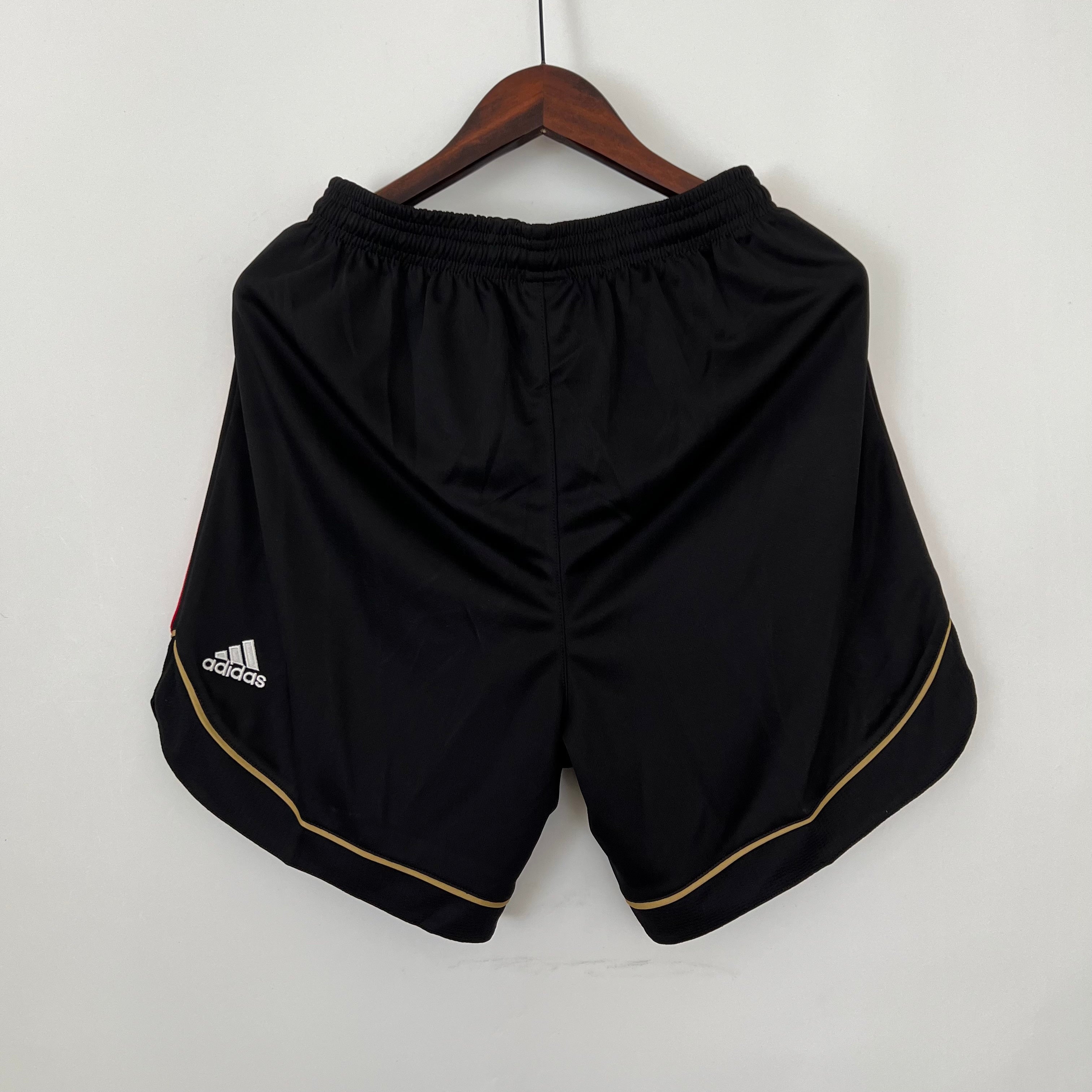 Pantalon Corto de Futbol #Retro Shorts AC Milan 0607 Home S-XXL — Minkang