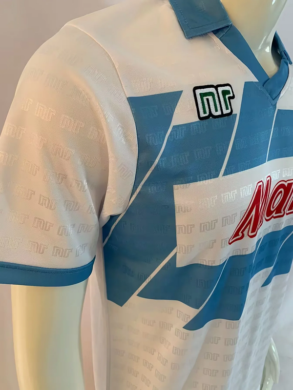90-91 Napoli away retro soccer jersey size S-2XL
