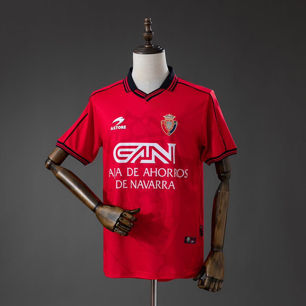 Osasuna 98/00 Home Retro Jersey S-XXL