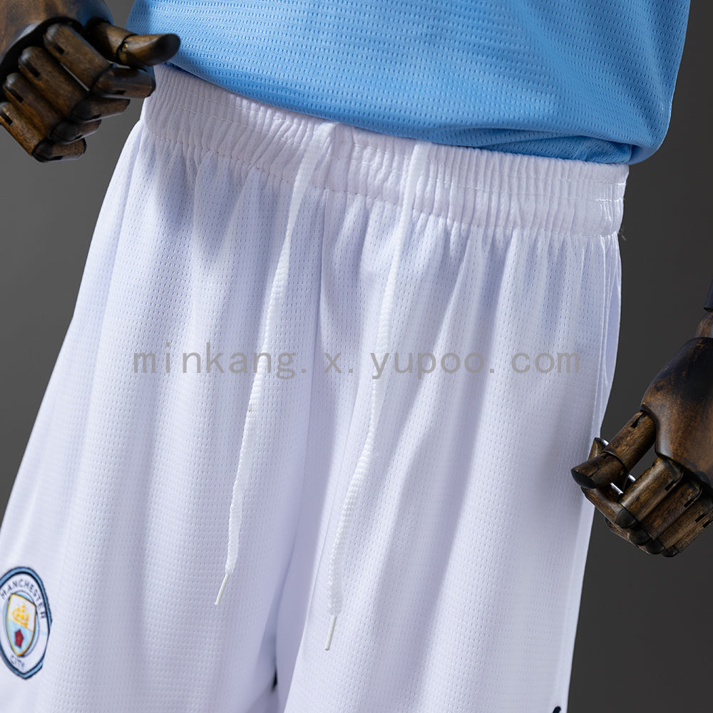 Manchester City 24/25 Home kids kit Jersey SZIE 16-28