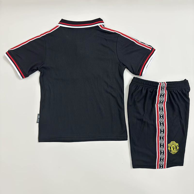 98-99 Manchester United away retro kid kit
