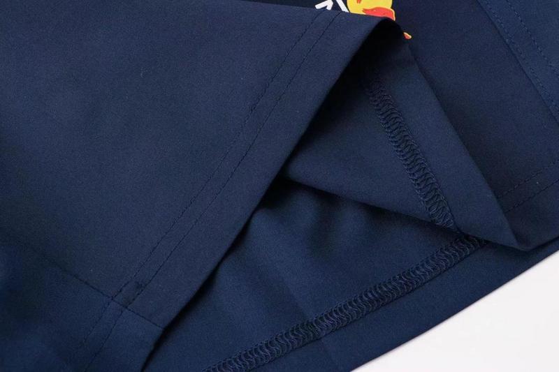 Red bull dark blue shorts