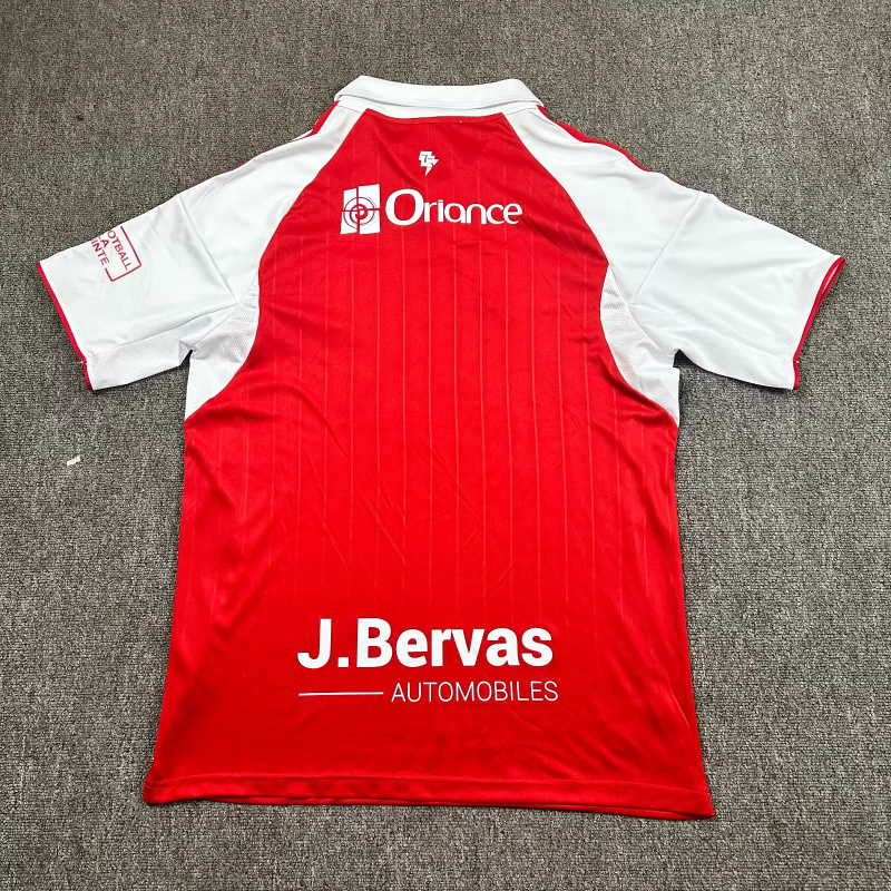 25-26 Stade Brestois home soccer jersey size S-2XL