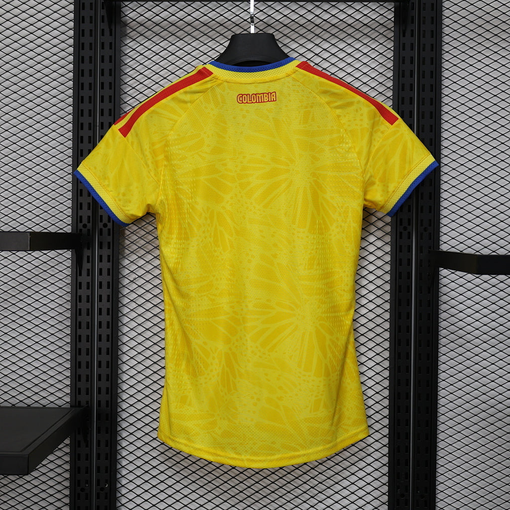 Womens Colombia 2026 World Cup Home Player Version Jersey