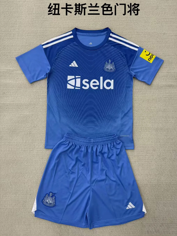 25-26 Newcastle United GK blue kid kit