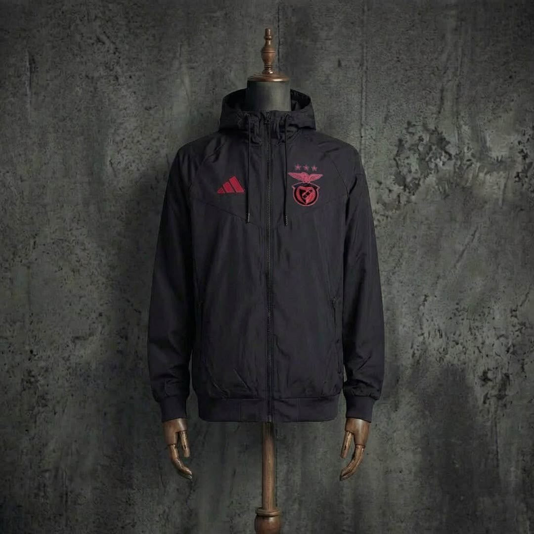 Benfica 2026/27 Black Windbreaker