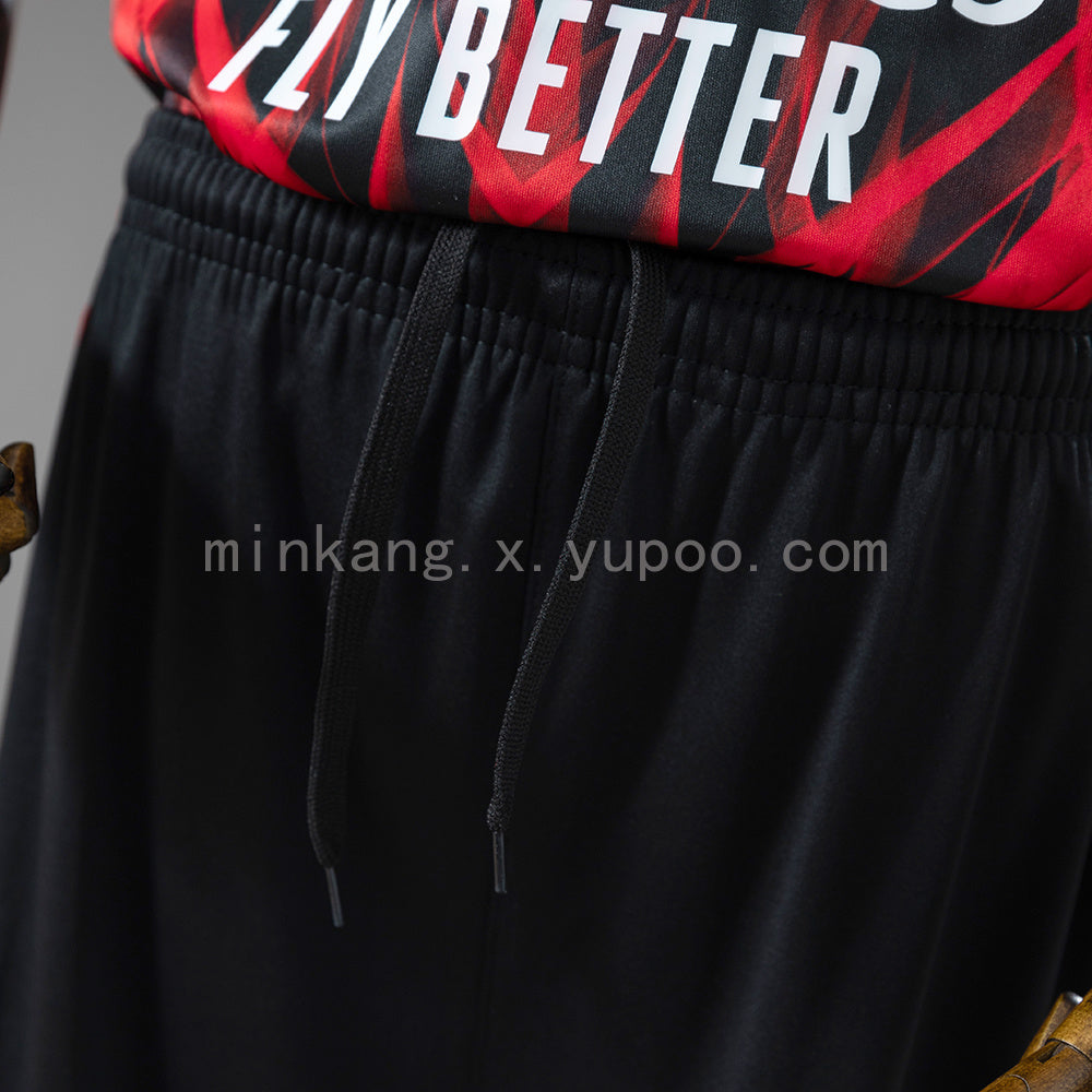 Benfica 25/26 Kids Kit Black Training Jersey Size：16-28