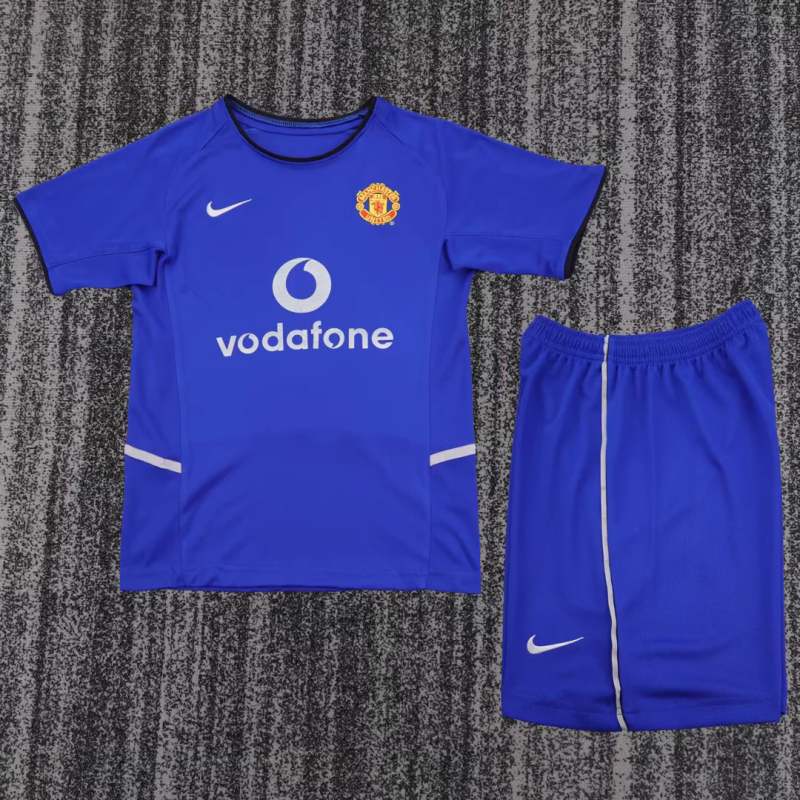 Retro Manchester united 2002/03 Away Kids 16-28
