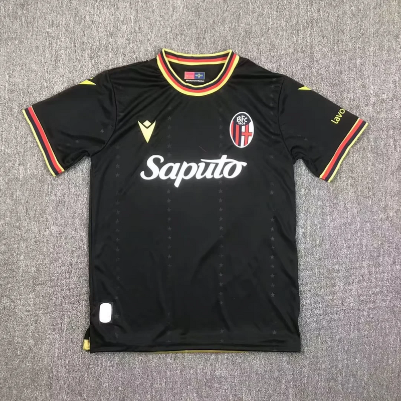 24-25 Bologna Third away black jersey