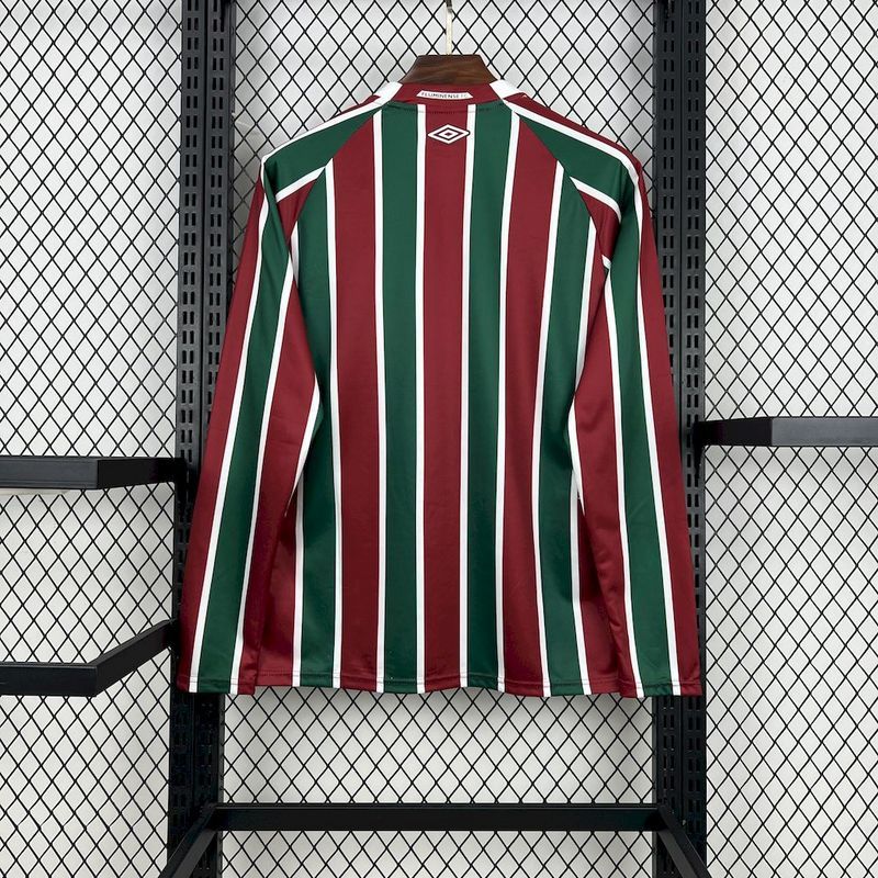 25-26 Fluminense home long sleeve jersey