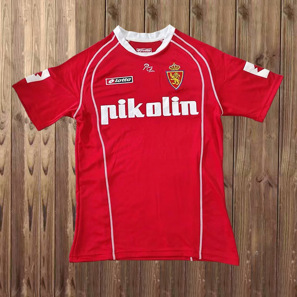 Retro Real Zaragoza 2004/05 Away Jersey S-2XL