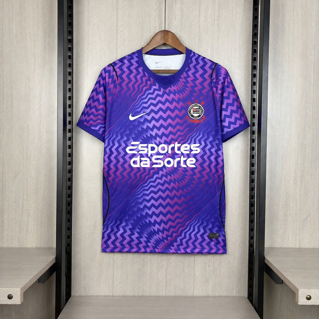 Corinthians 2026/27 Purple Goalkeeper Jersey All Sponsors S-4XL