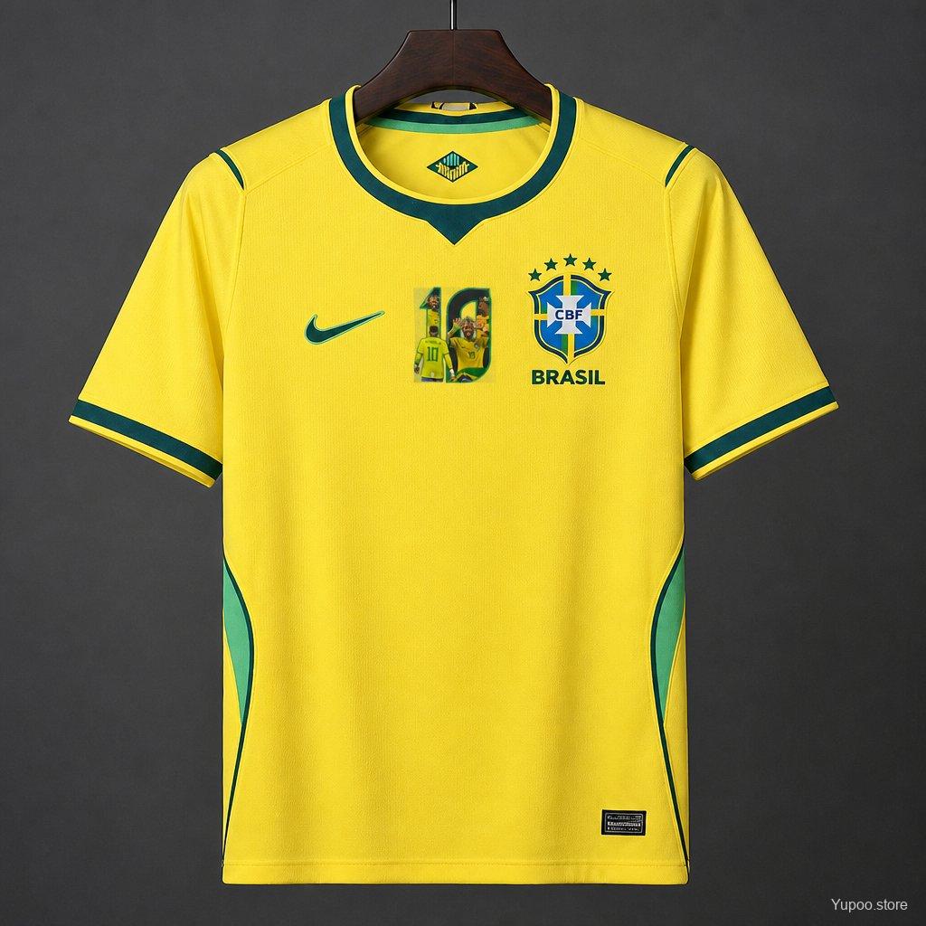 Brazil 2026 World Cup Home Jersey Neymar JR Special Printing S-4XL