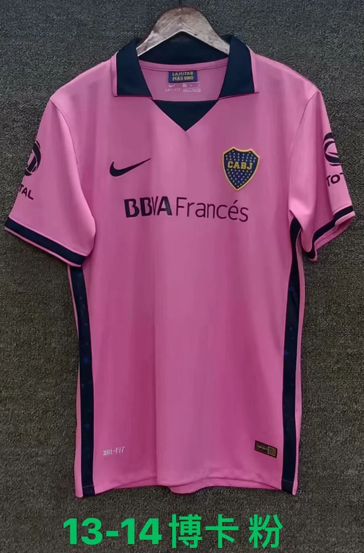 13-14 Boca Pink retro Jersey