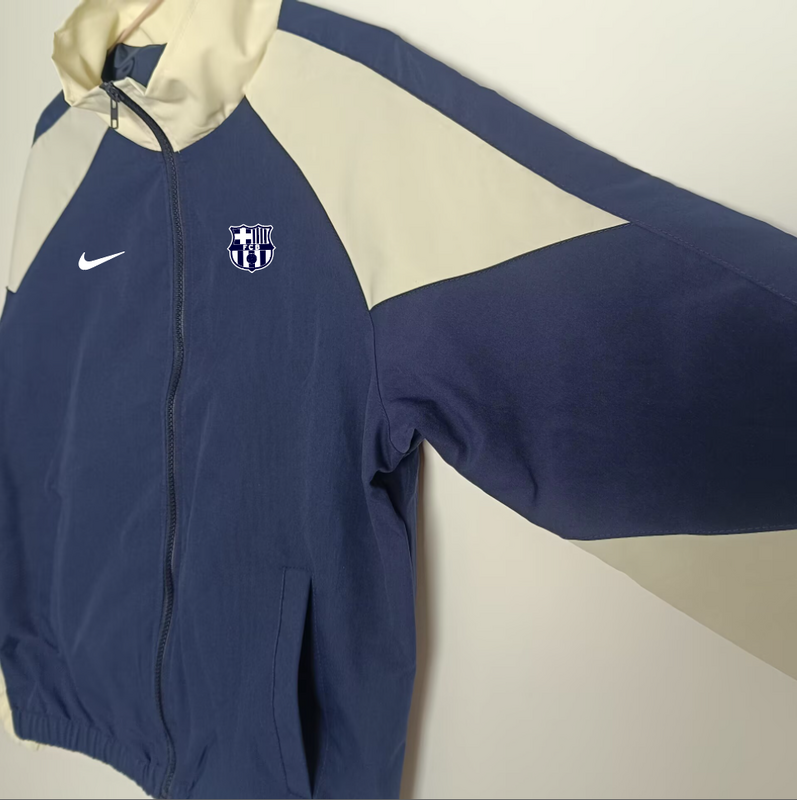 25-26 Barcelona dark blue windbreaker
