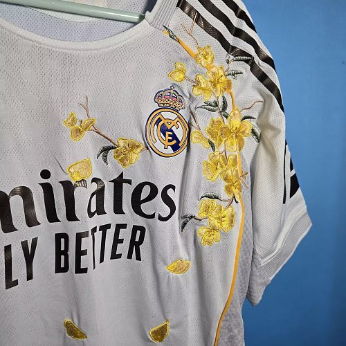 25-26 Real Madrid Home Embroidered version S-2XL — Jsonwang 26/27