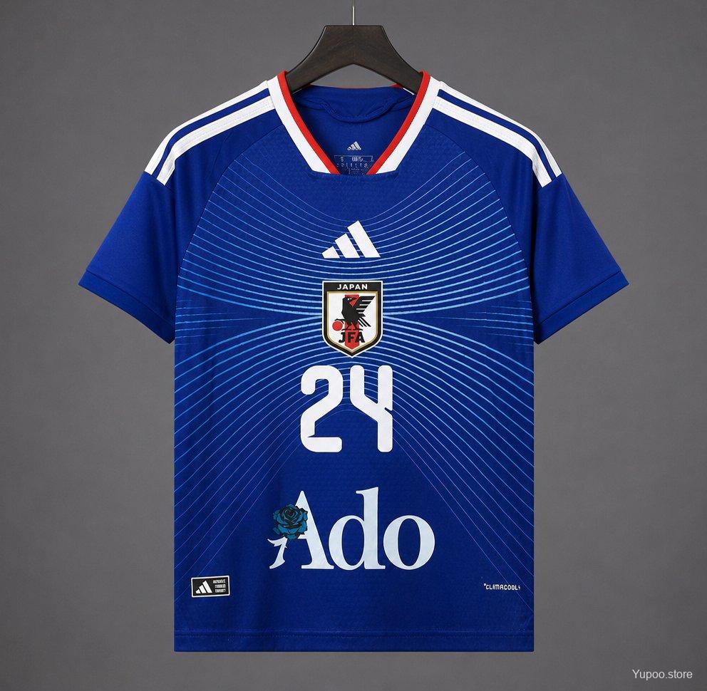 Japan 2026 World Cup Home #24 ADO Jersey S-4XL