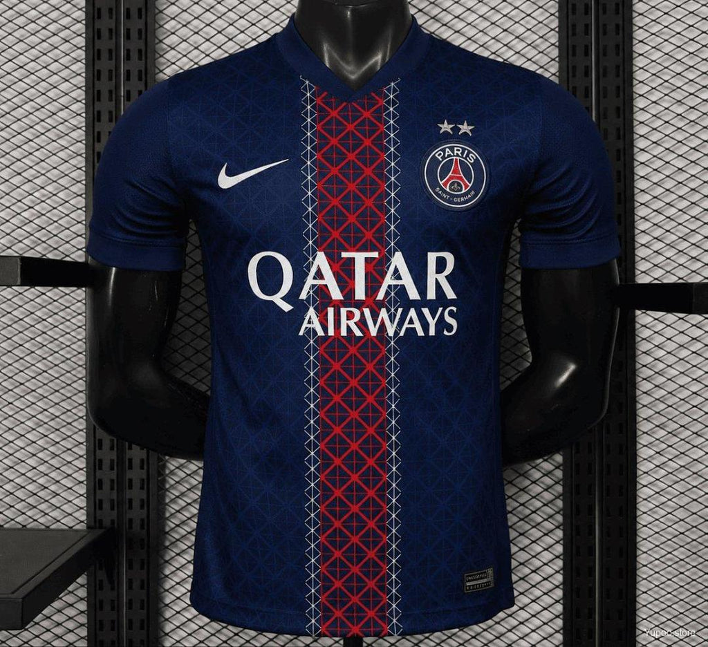 2 Star 2025/26 PSG Home Jersey With Champions of Europe 2026