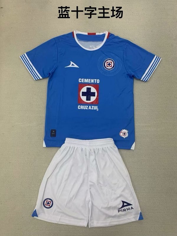 24-25 Cruz Azul home Kid kit