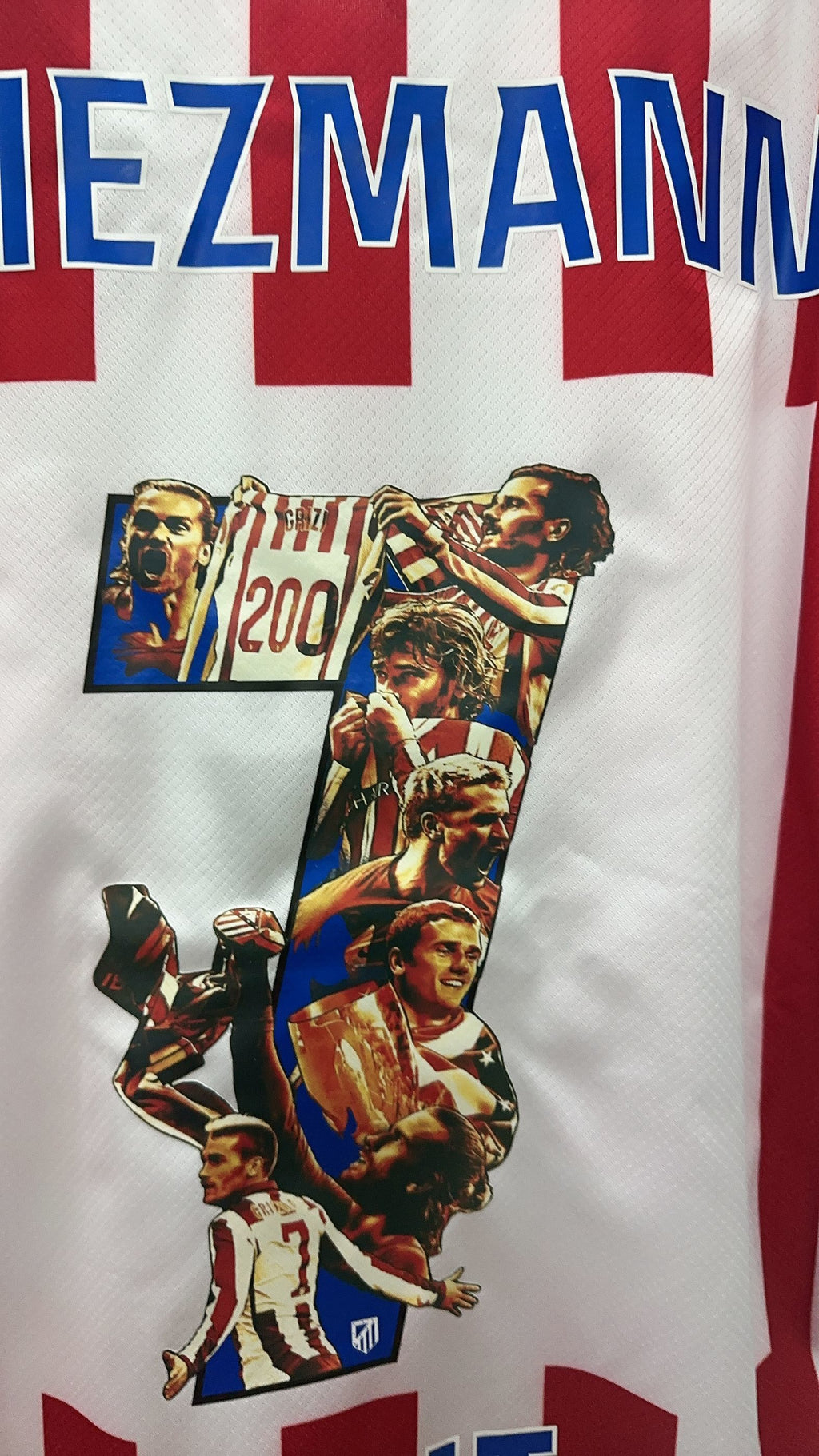 Atletico Madrid 2025/26 GRIEZMANN Version Jersey size S-4XL