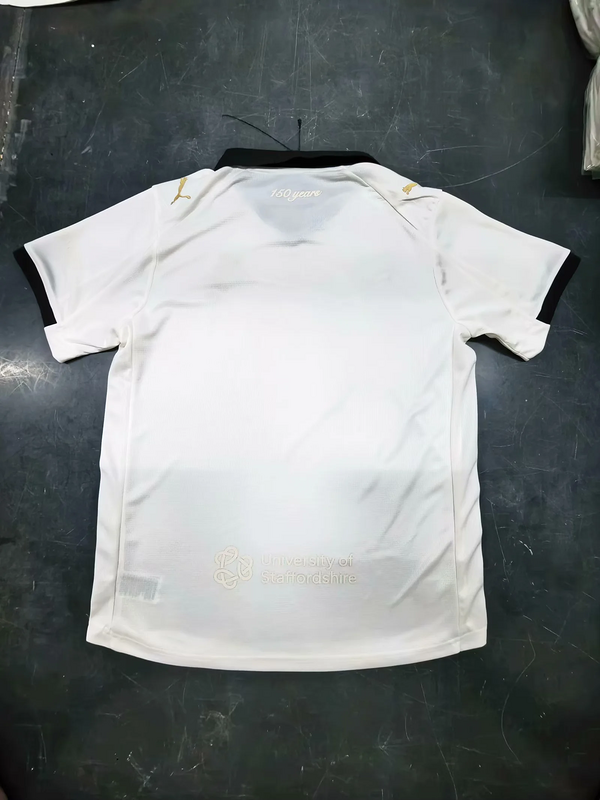 25-26 Port Vale 150th anniversary home soccer jersey