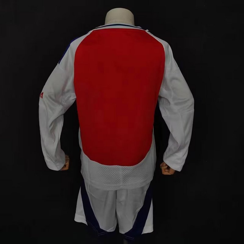 24-25 Arsenal home long sleeve kid kit