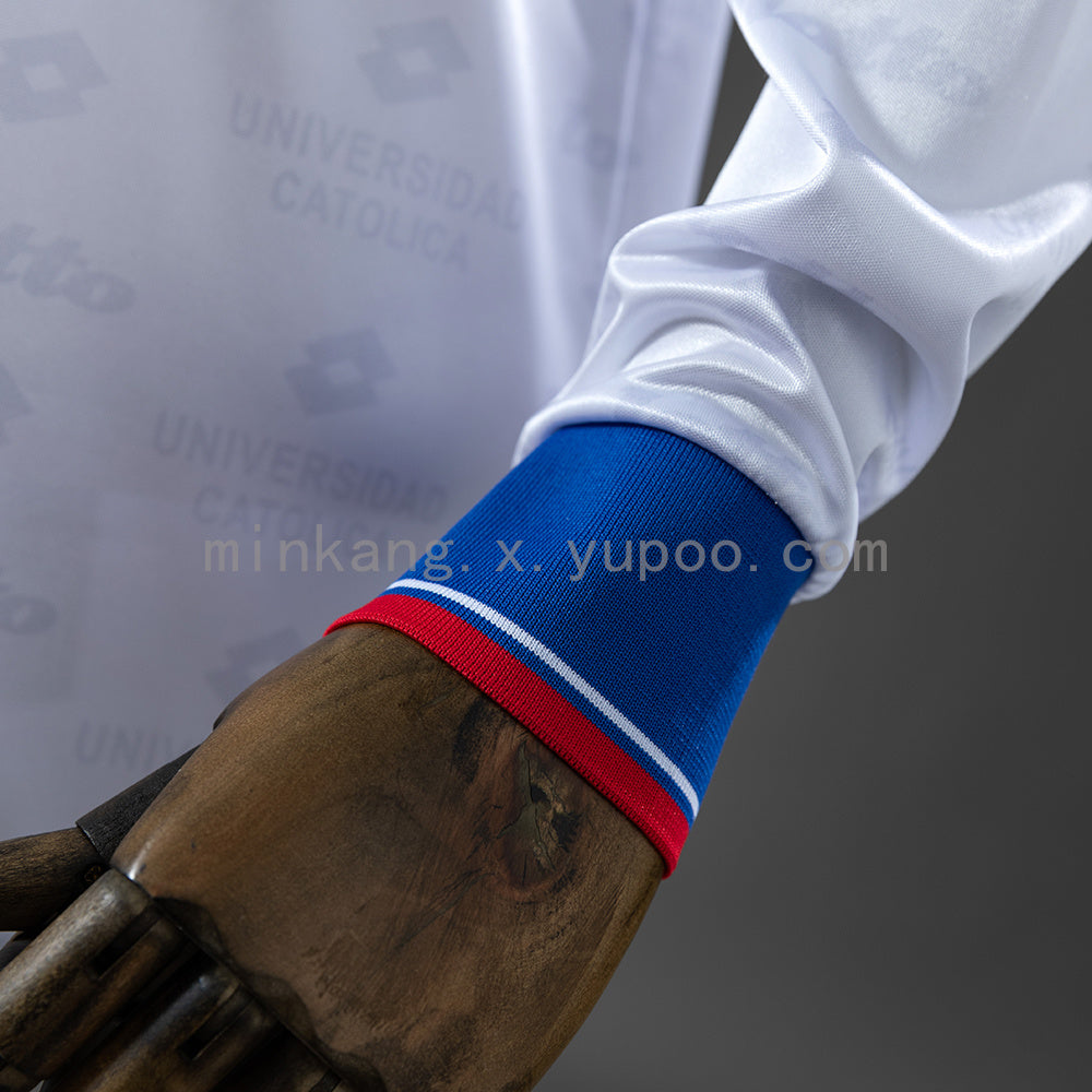 Universidad Catolica 1996 Home Retro Jersey Long Sleeve S-XXL