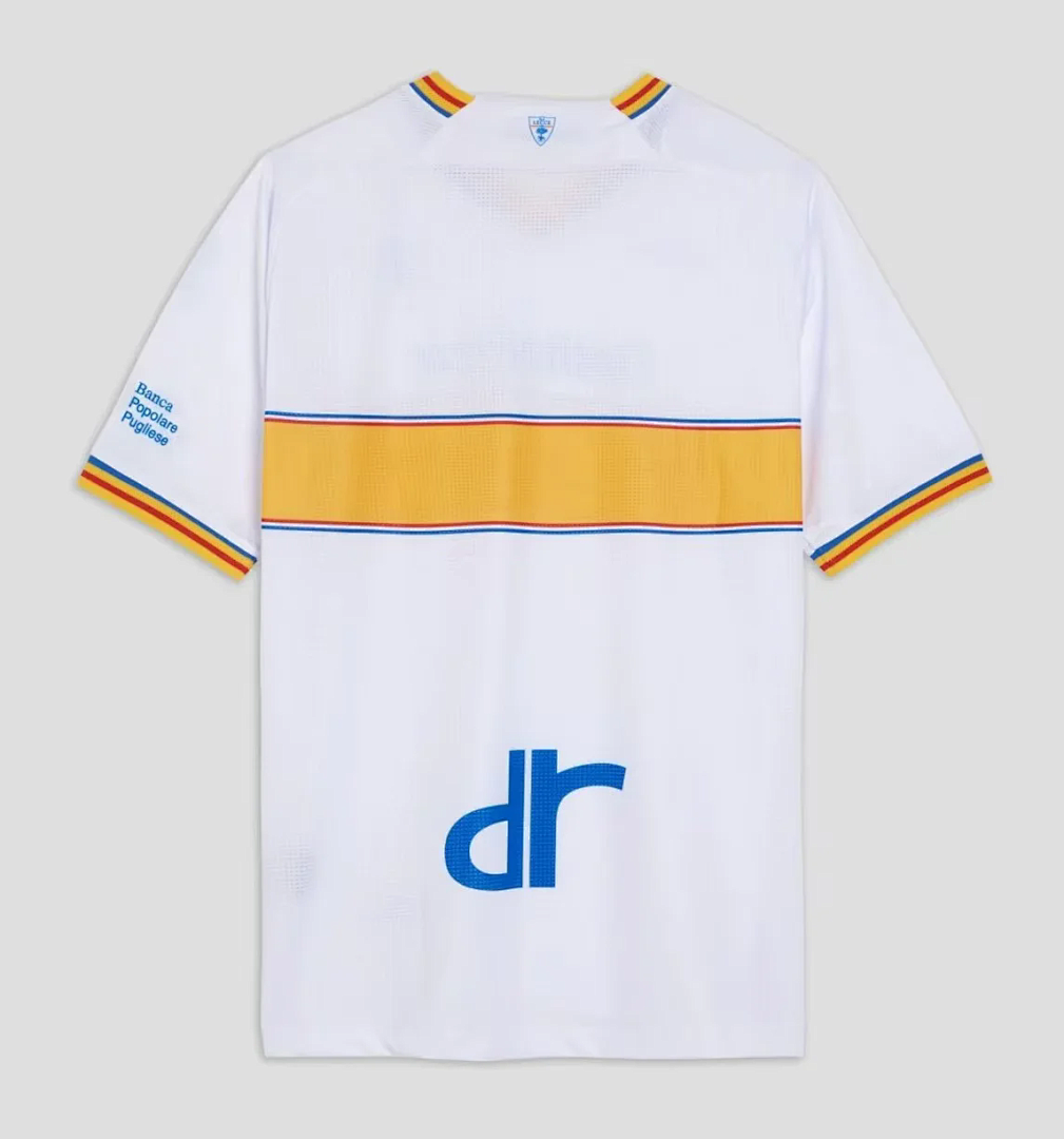 Lecce 2025/26 Away soccer jersey size S-2XL