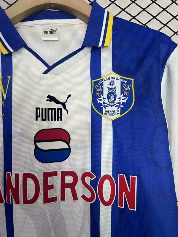 Retro Sheffield Wednesday 1997 Home jersey