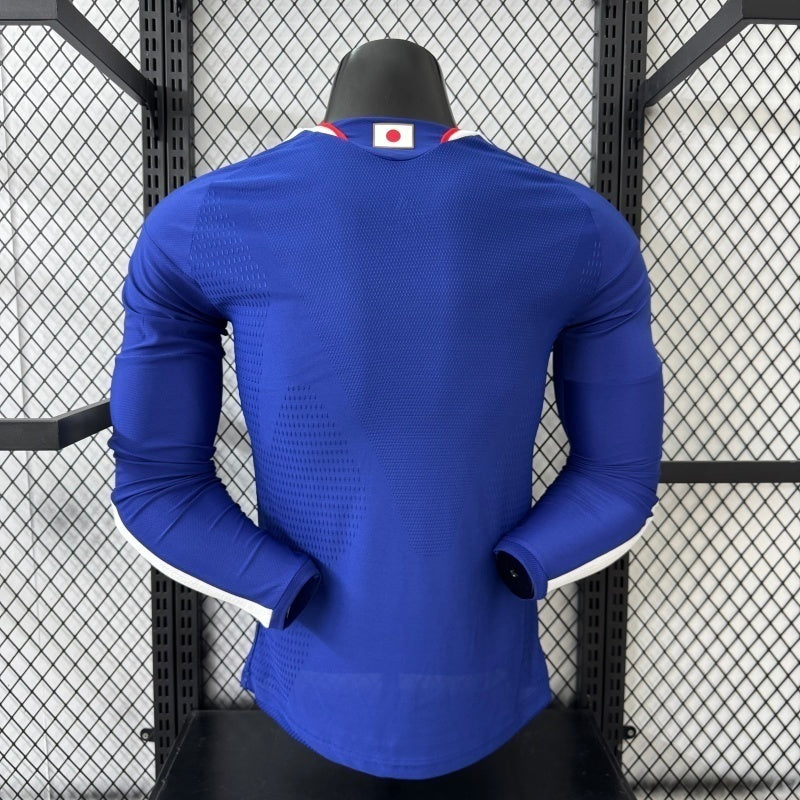 Japan 2025/26 Home Long Sleeve player version size S-2XL