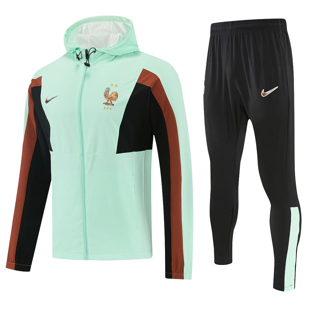 France 2026 Light Green hoodie Suit S-XXL