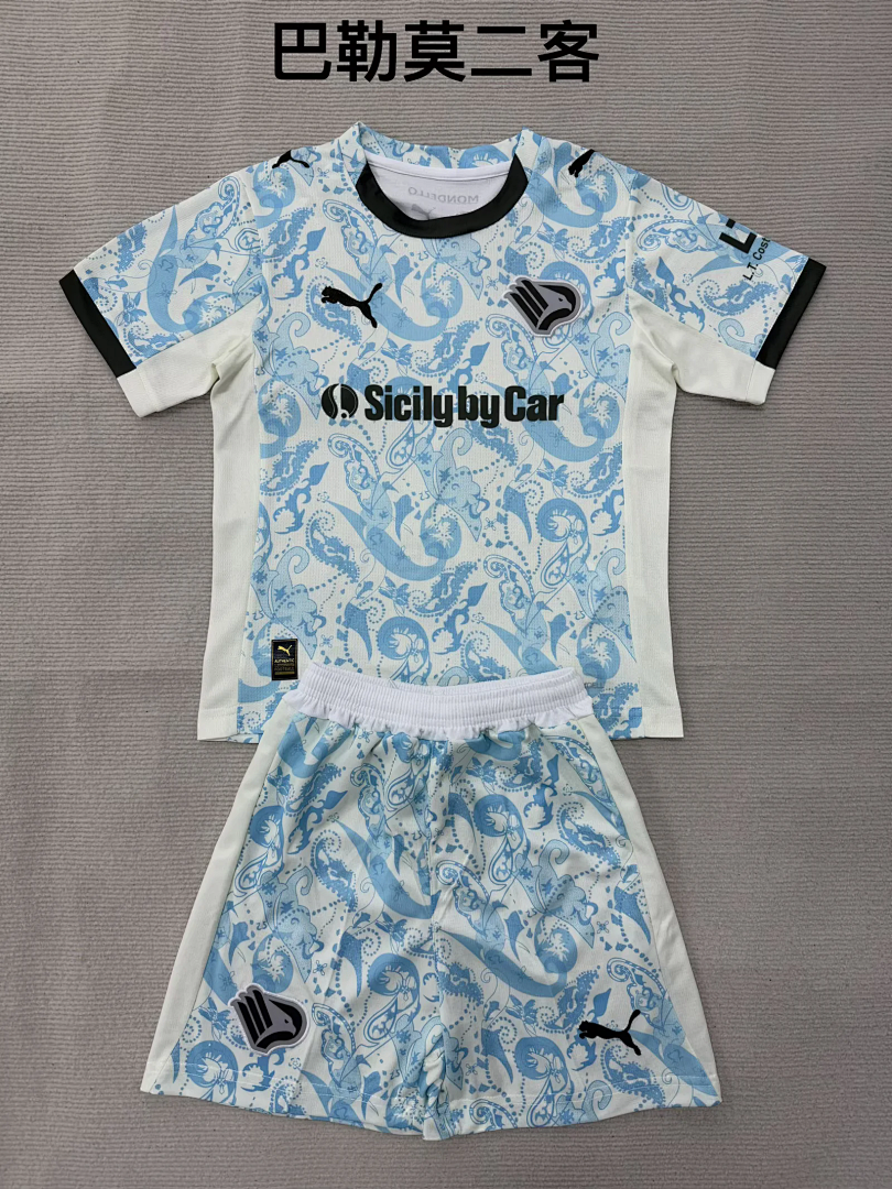 Palermo 2025/26 Third Away kid kit size 16-28