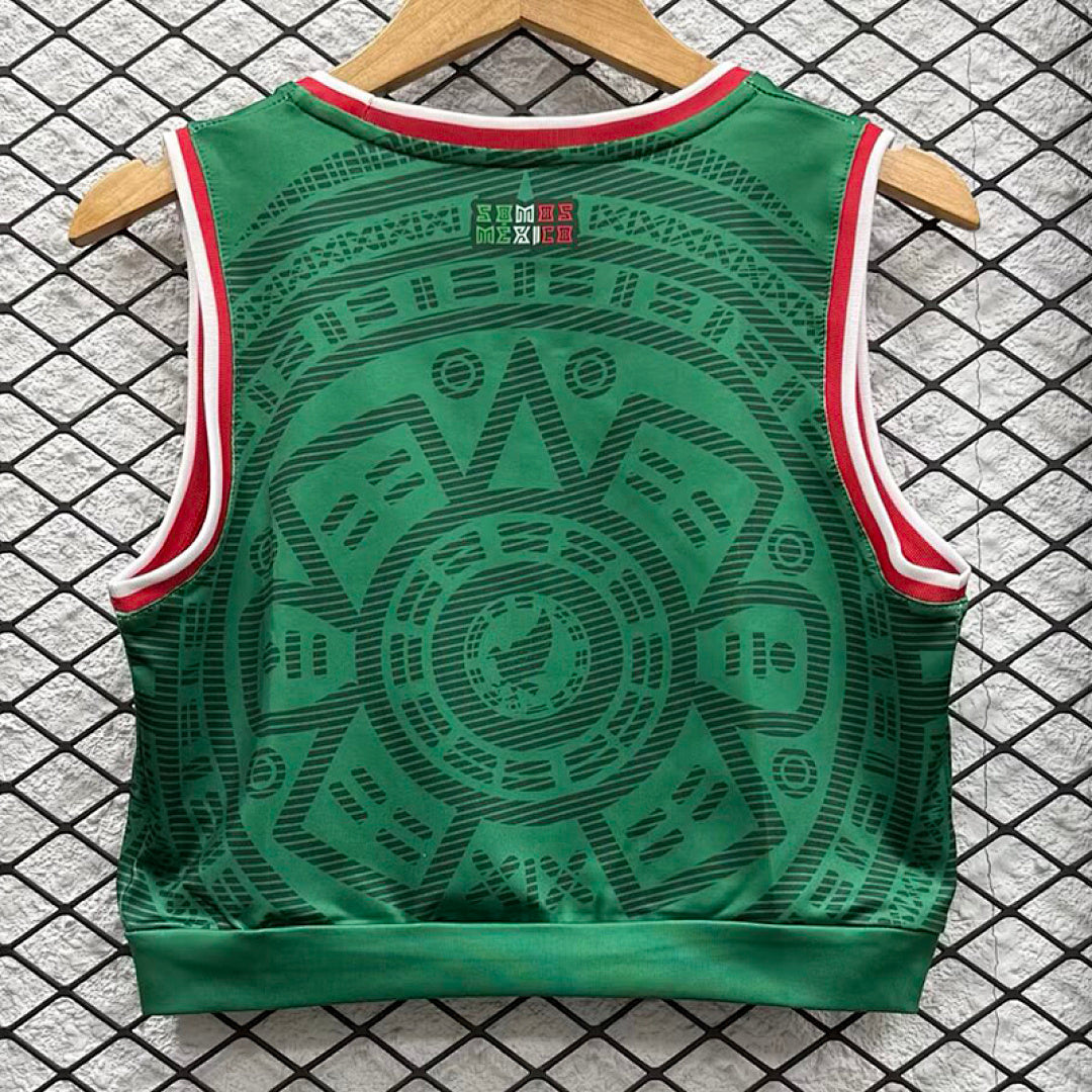 Mexico 2026 World Cup Home Girl's Vest size S-XL
