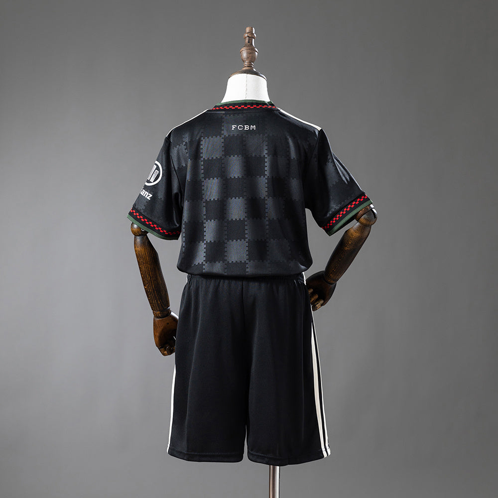 Bayern Munich 25/26 Thids Away Kids kit Jersey SIZE 16-28