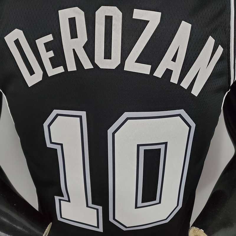 DeROZAN#10 Spurs Spurs Black