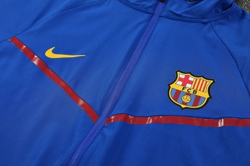 Barcelona 2025/26 bright blue Windbreaker suit S-2XL