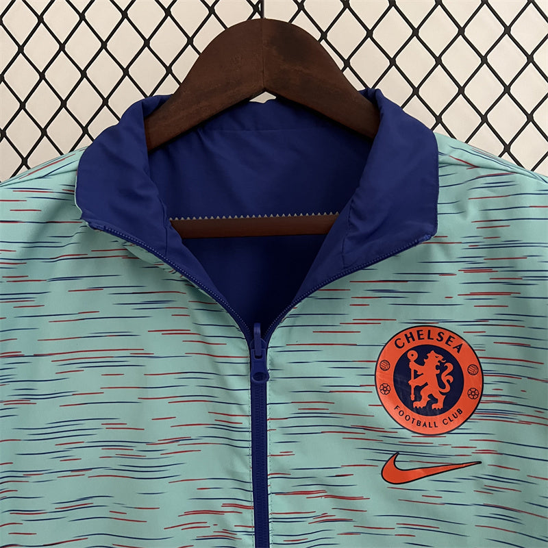 2324 Chelsea Blue Reversible Windbreaker