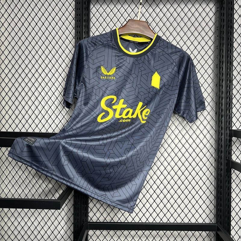24-25 Everton Away Gray Jersey