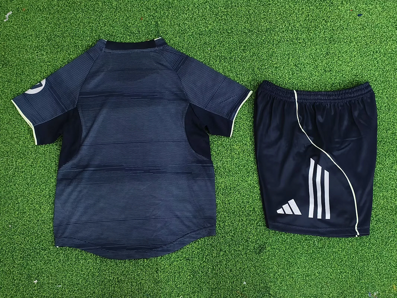 25-26 Real Madrid away player version kid kit