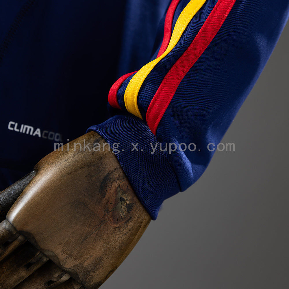 Retro long sleeve Spain 2010 away S-XXL