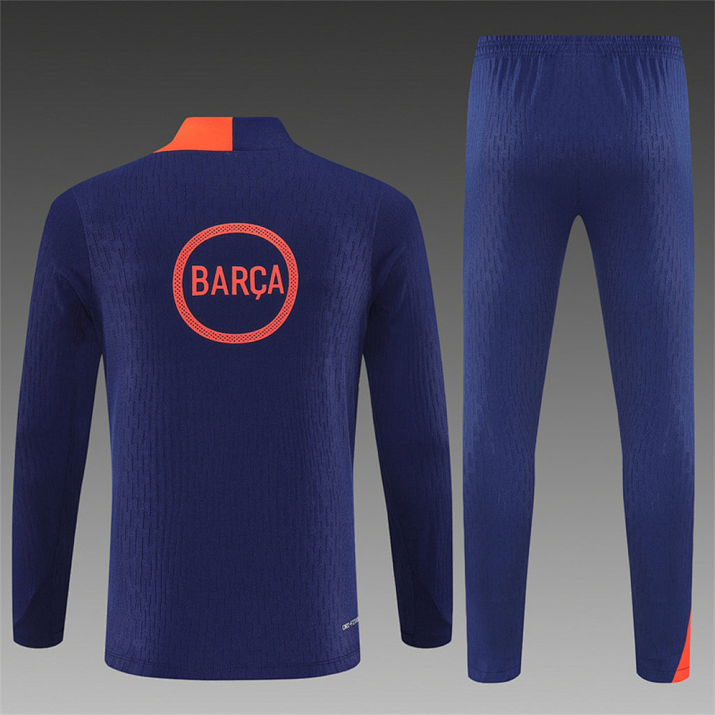 Barcelona Dark Blue 2025/26 training shirt half zip